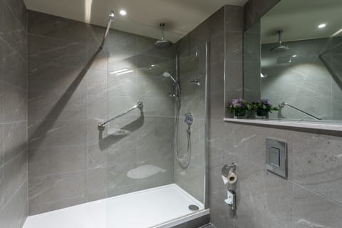 Superior King Room | Bathroom shower