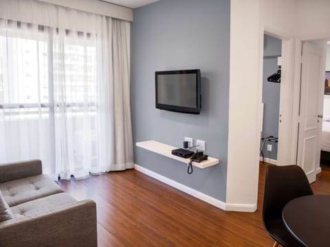 Standard Apartment, Multiple Beds | In-room safe, blackout drapes, iron/ironing board, free WiFi