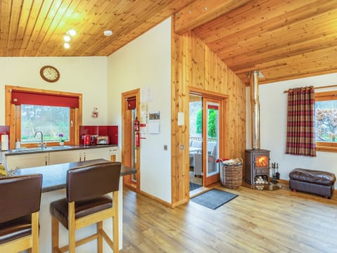 Open plan living space | Burnside Lodge, Torlundy, near Fort William