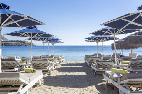 Beach nearby, beach towels