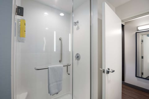 Room, 1 King Bed | Bathroom shower