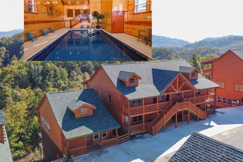 Eagles' Spread Lodge & The Bird Bath (drone)