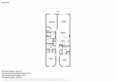 Summer Place 203 Floor Plan
