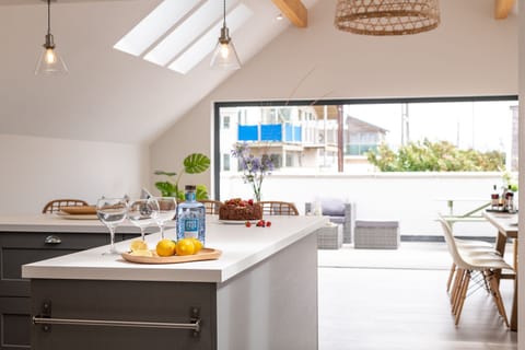 Llys Y Celeste open plan kitchen