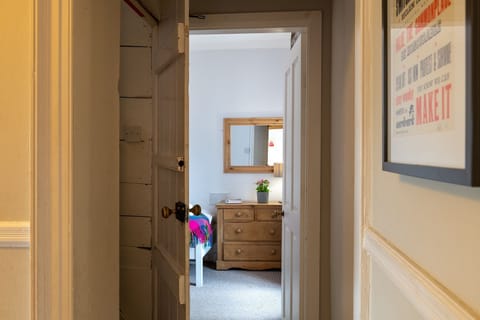 Ty Fferam Bailey Hallway and staircase to 2nd floor