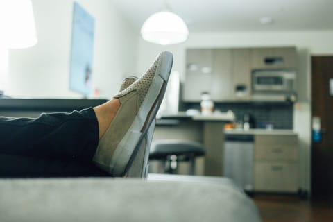 1 bedroom, individually furnished, desk, laptop workspace