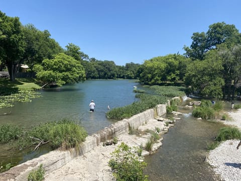 Christoval River open Public, swimming, Kayaking, 3 miles from house.