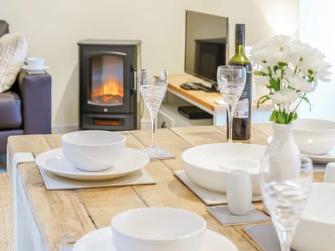 Living room/dining room | Ty Arth - Llwynwermod Cottages, Maen-y-groes, near New Quay