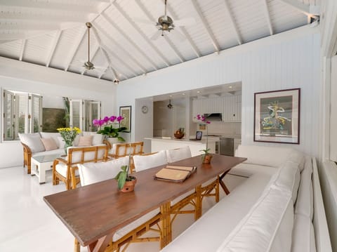 Villa, 4 Bedrooms | Living room | Flat-screen TV, DVD player