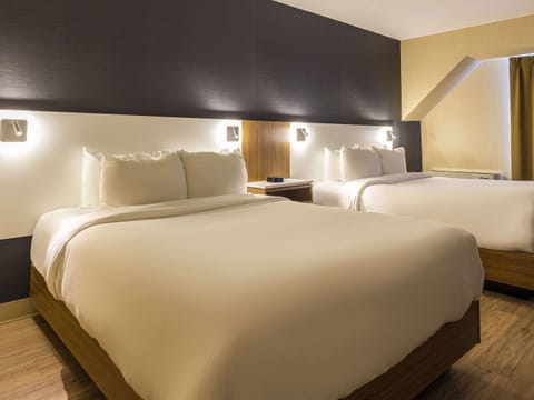 Room 2 Queen Beds, 2nd Floor | Premium bedding, pillowtop beds, desk, laptop workspace