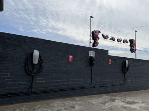 Tesla destination charging -
2 x 22kw fast charger type 2
1 x standard charger