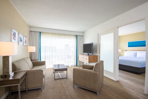 Suite, 1 Bedroom, Resort View | In-room safe, desk, iron/ironing board, free cribs/infant beds