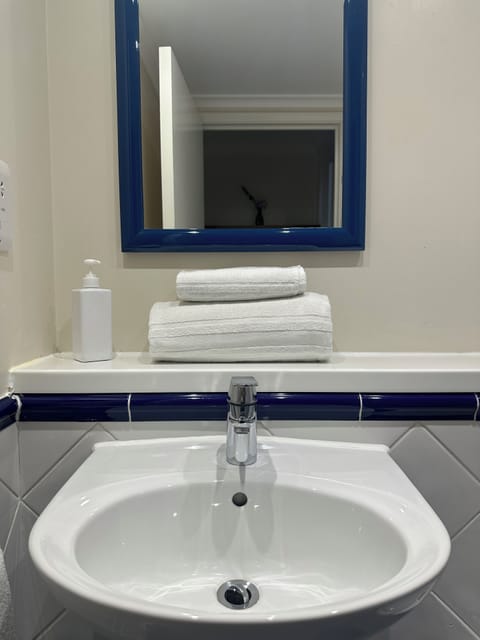 Family Double Room, Non Smoking | Bathroom sink