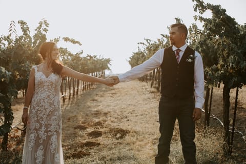 Here at Mount Brow Vineyard in Sonora we are also a wedding and event venue