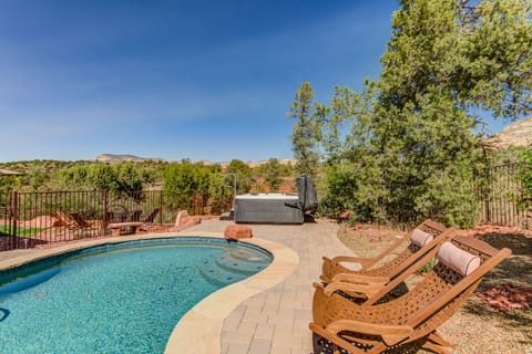 Enjoy the Cool Pool or Soak in the Hot Tub