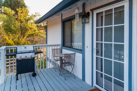 Front Entrance with Propane Barbecue