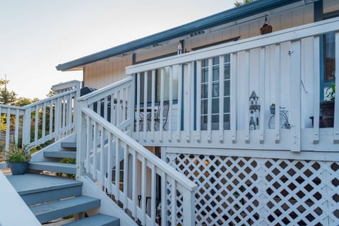 Enjoy seating on the patio, chilling and grilling