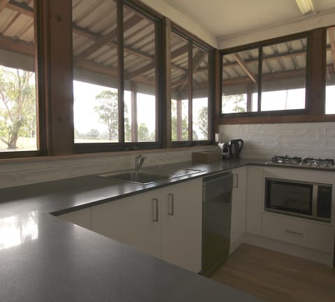 Six Bedrooms Lodge | Private kitchen | Full-size fridge, microwave, oven, stovetop