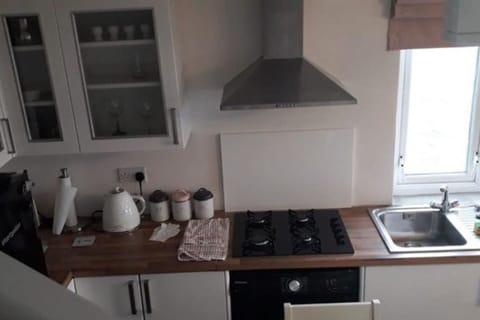 Apartment | Private kitchen | Fridge, microwave, oven, stovetop