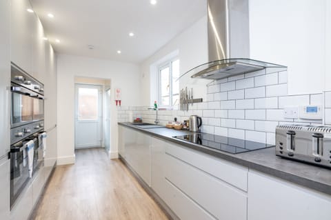 Kitchen view from dining room