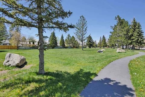 Walking and Biking Trail thru Tahoe Keys Neighborhood