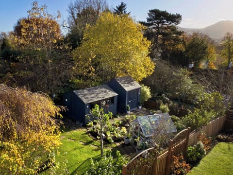 View over the garden | Lower Canterbury House, Gattonside, near Melrose