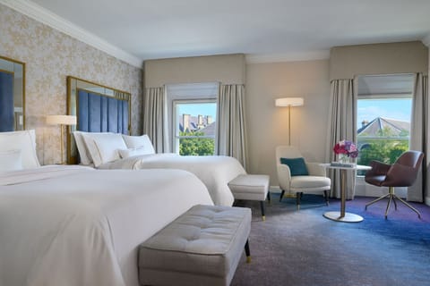 Heritage Room, 2 Double Beds, City View | Premium bedding, pillowtop beds, minibar, in-room safe