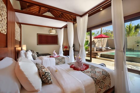 1 Bedroom Suite Pool Villa | Select Comfort beds, minibar, in-room safe, individually decorated