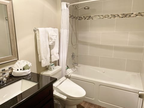 Inside parlor room windowless room | Jetted tub