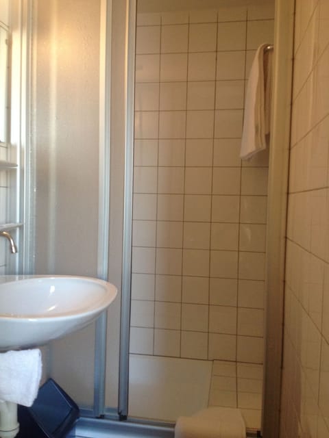 Hair dryer, shampoo, toilet paper