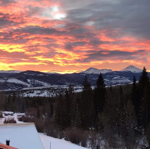 Sunrise from the balcony!