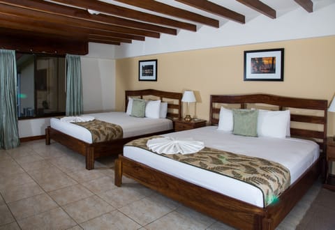 Superior Double Room, 2 Queen Beds | Pillowtop beds, in-room safe, individually decorated