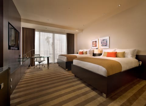 Standard Double  | Select Comfort beds, in-room safe, desk, blackout drapes