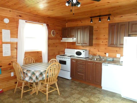 Cottage, 1 Bedroom (Semi Private 11) | Private kitchen | Full-size fridge, microwave, oven, coffee/tea maker