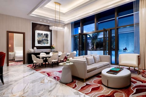 Villa, 2 Bedrooms (Pool) | Living area | Smart TV, Netflix, streaming services
