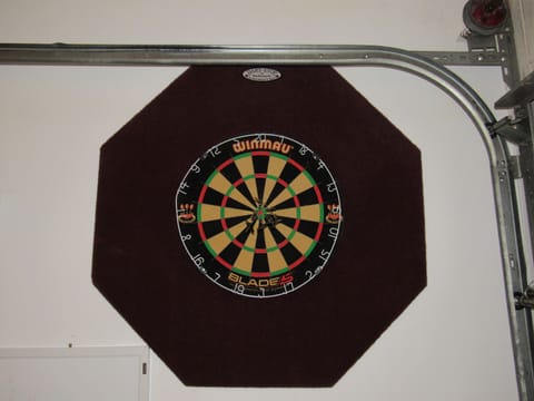 Play Darts in the Game Room