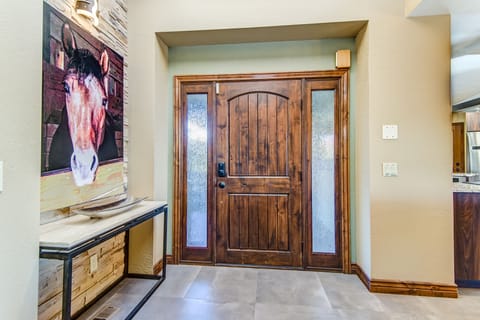 Front Entry into the Main Level