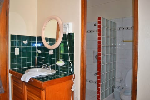 Standard Room | Bathroom | Shower, rainfall showerhead, hair dryer, towels