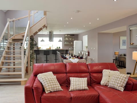 Open plan living space | Torcross Barn, Tarbolton, near Ayr