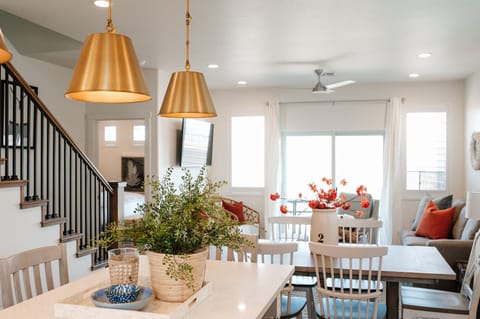 Enjoy a bright, open living area with plenty of seating — perfect for gathering after exploring St. George.