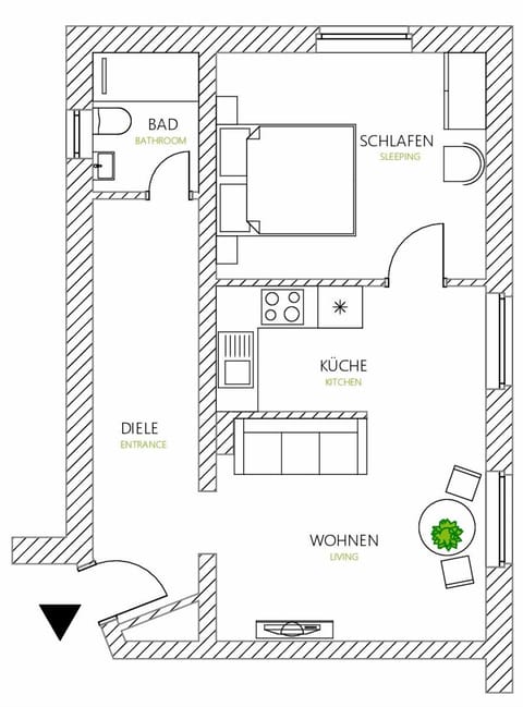 Classic Apartment | Floor plan