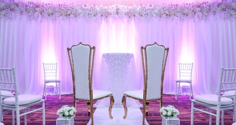 Indoor wedding