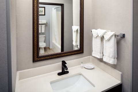 Deluxe Room | Bathroom | Combined shower/tub, free toiletries, towels, soap