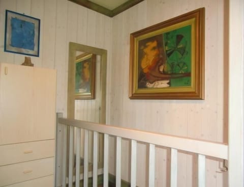 Detail in bedroom with bunk bed