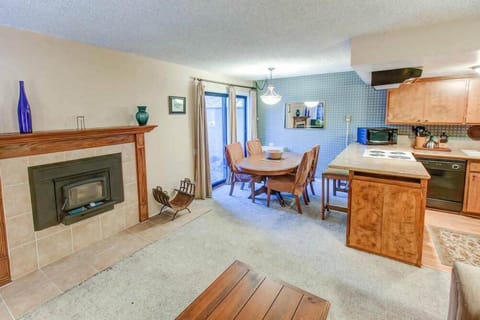 Condo, 1 Queen Bed with Sofa bed, Patio, Mountain View (Fireside) | Private kitchen | Coffee/tea maker