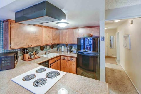 Condo, 1 Queen Bed with Sofa bed, Patio, Mountain View (Fireside) | Private kitchen | Coffee/tea maker