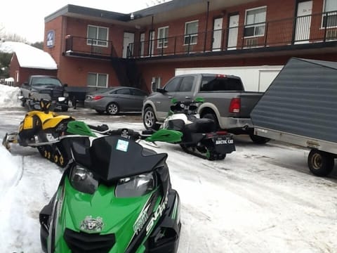 Snowmobiling