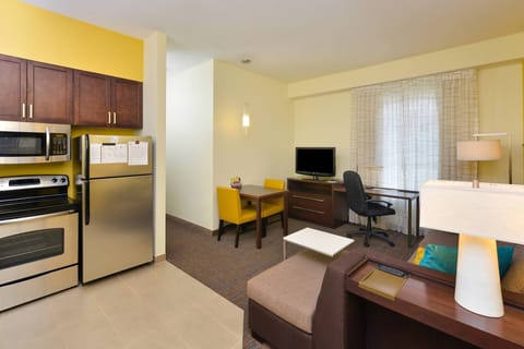 Suite, 1 Bedroom | In-room safe, desk, laptop workspace, iron/ironing board