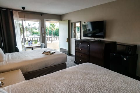 Premium Room, 2 Queen Beds | In-room safe, desk, free WiFi, bed sheets