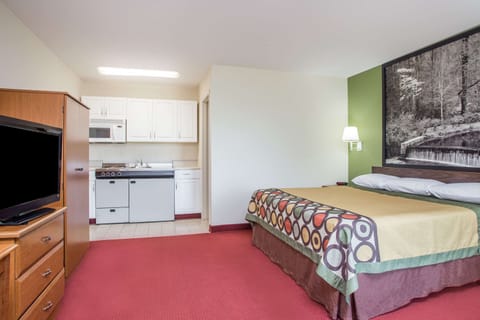 Room, 1 King Bed, Non Smoking | Desk, iron/ironing board, free cribs/infant beds, free WiFi